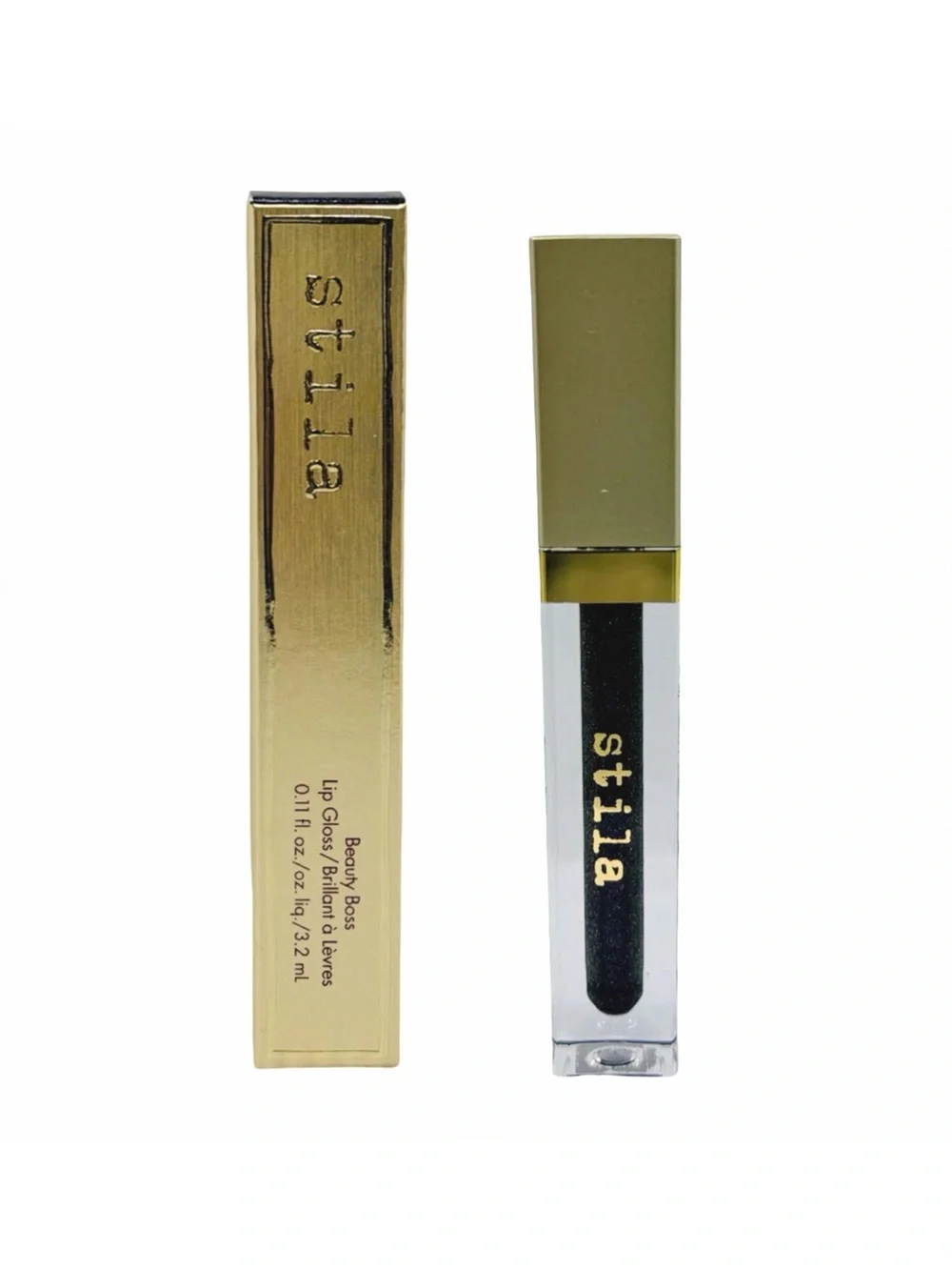 Stila Beauty Boss Lip Gloss - 0.11 fl oz / 3.2 ml - In The Black